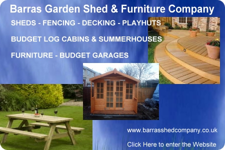 barras garden shed &amp; furniture company in glasgow fencing decking log ...